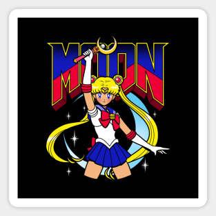 90's TV Japanese Anime Superhero Heroine Gamer Parody Mashup Magnet